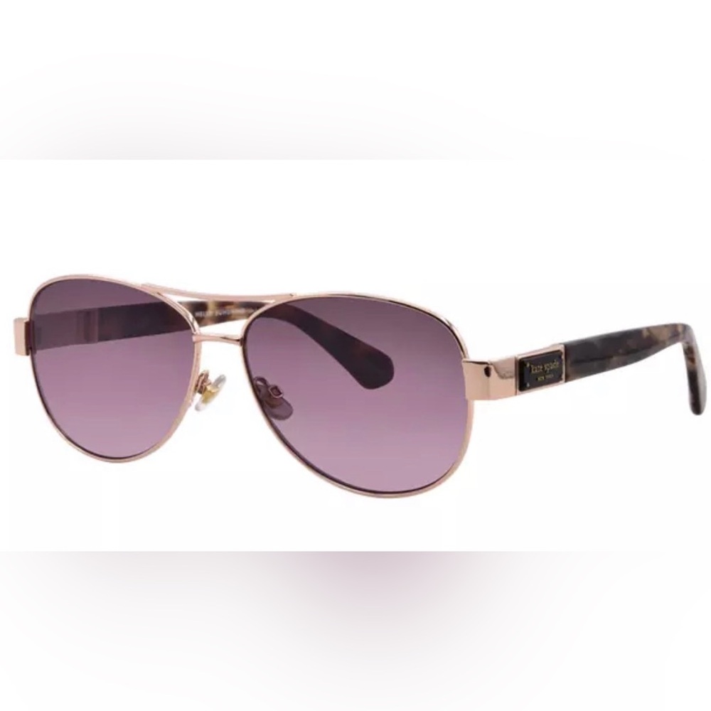 ♠️ Kate Spade KS Dalia Polarized Aviator Sunglasses - Picture 11 of 11